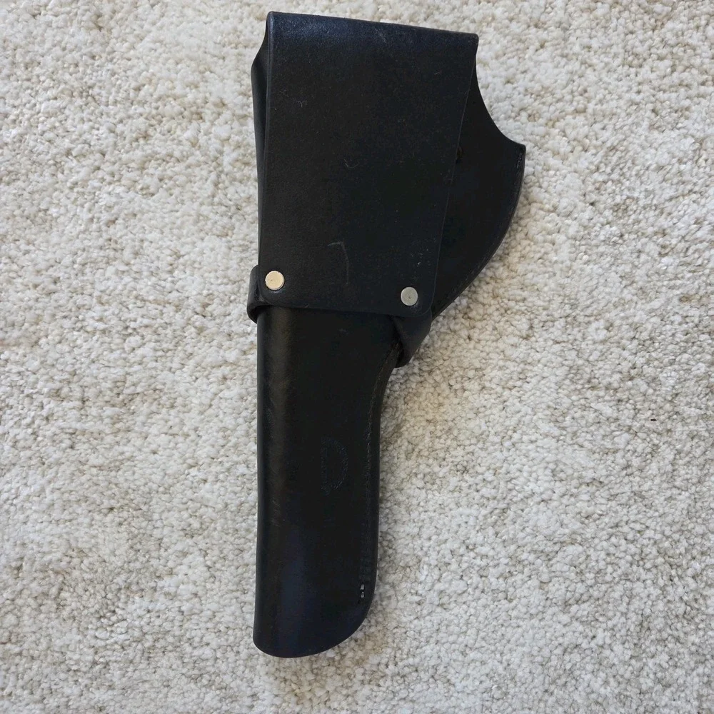 Vintage Brauer Bros Mfg Co St. Louis Leather Holster - Model H 7 - Brown